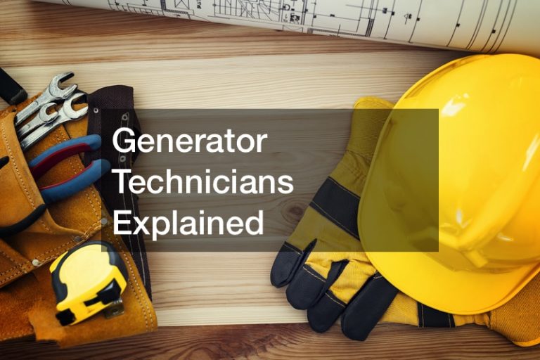 Generator Technicians Explained Best Self Service Movers
